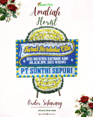 Papan Bunga Duka di Kedung Dalem