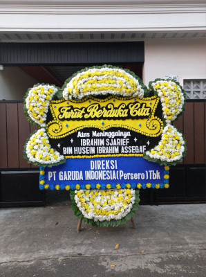 Papan Bunga Duka di Kedung Dalem